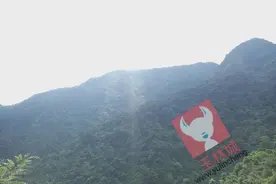 在容县天堂山顶峰看众山，有气吞山河之势图片