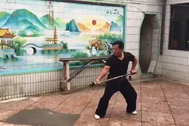 中华武术的正传，这大刀舞的令人叫绝图片