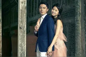 林心如孕肚太明显 刚成婚马上就要一家三口了图片