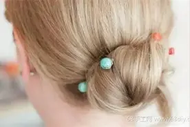 用串珠改造漂亮的发夹头饰教程图片