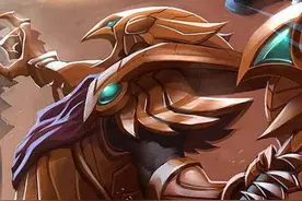 LOL沙漠皇帝霸气威武合金皮肤：竟有一对大翅膀！图片