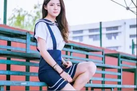 天津体育学院校花175cm郭冬珲，网友：搞体育的都这么高？图片
