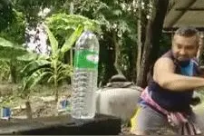 糗GIF榜：拔刀术的极致！杀人不见血的技术原来是真的！图片