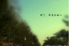我曾经深爱过的人图片