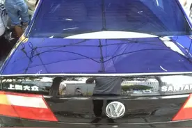 06年的普桑，只能做成这样了。图片