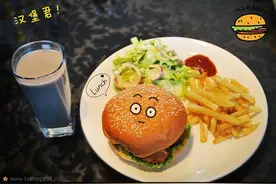 宝宝营养餐：自制美味“奥尔良鸡腿堡”图片