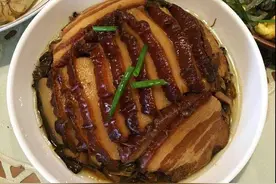 我和婆婆做的家常菜。图片