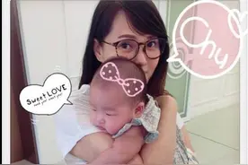 伊能静晒女儿医院打针照，爸爸心疼小情人挨两针还为自己点赞图片
