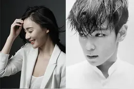 袁姗姗男神收割机，前有EXO朴灿烈，后有BigbangTOP图片