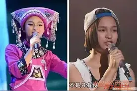 望谟布依族少女王闯勇闯《中国新歌声》图片