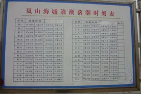 岚山2016潮汐时刻表图片