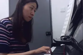 钢琴弹奏一首《海之歌》，确实不错！图片