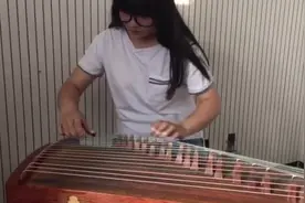 古典乐器就是牛！古筝弹奏《战台风》，确实好听！图片