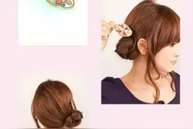美人风温婉编发盘发教程,DIY日式盘发造型图片