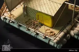 这个男人只用了一条木筏就横渡了太平洋，只为证明他的猜想图片