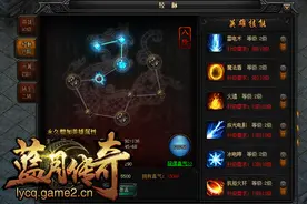 哥们网《蓝月传奇》英雄经脉玩法详解图片