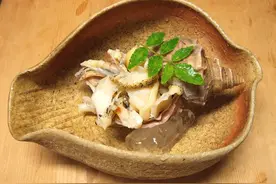 海螺之王：海之大鲜，味美而珍的冷水海螺图片