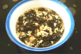 简单，美味的紫菜蛋花汤，喝出营养，喝出健康图片