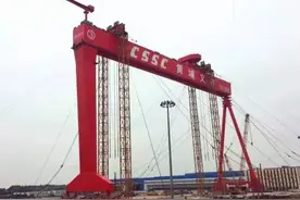 动态中船九院承建的900吨门式起重机项目顺利通过专项资金验收图片