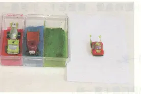 幼儿园区域自制材料：汽车滚画（小班、中班美工区）图片