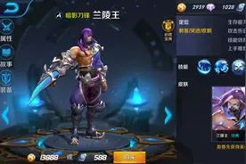 王者荣耀 - 暗影刺客，从不现形的兰陵王图片