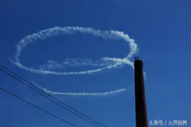 摄影人的一双慧眼抓拍到“环状云”奇观！专家辟谣：飞机尾气图片