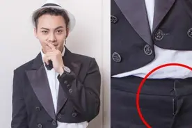 陈伟霆微博秀帅气照，可裤子拉链却没拉！图片