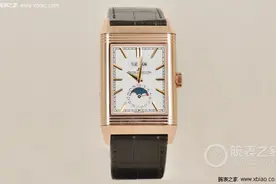 优雅而经典 品鉴积家翻转系列玫瑰金月相腕表图片