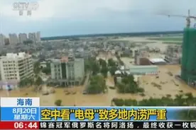 空中看"电母"灾害：多地内涝严重 道路中断图片