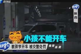 熊孩子停车场内学开车：老妈抱着坐驾驶位，老爸坐副驾驶来指挥！视频封面