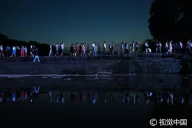 浙江宁波六月六庙会揭序幕 市民“夜会老鄞江”图片