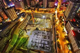 湖南在建第一高楼，452米长沙国金中心建设实拍！图片