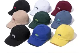 Stussy经典帽款全新释出Stock Logo Chapter Lo Pro Strapback图片