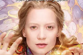德普大叔的造型更夸张了！《爱丽丝梦游仙境2》全套角色海报欣赏图片