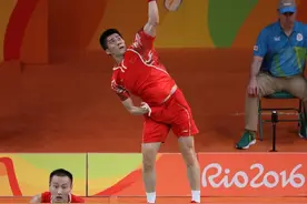 里约奥运会：羽球男双决赛傅海峰/张楠绝杀对手 羽毛球第一金！图片