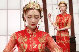 中式新娘礼服，美翻天~~图片