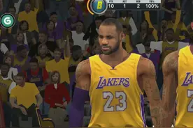 NBA2k18季后赛第二轮 詹姆斯带领湖人淘汰马刺之战第二节视频封面