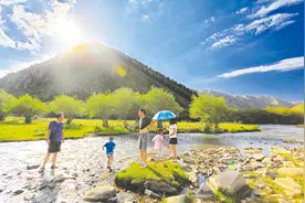 美丽的永昌县西大河水库风景区（图）图片