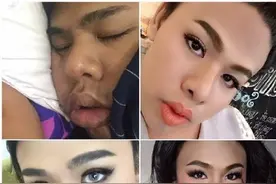 泰国男生这化妆技术，我服！图片