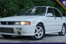 三菱EVO神话起源 实拍1992年Galant VR-4图片