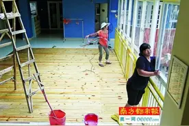 龙岗海丽达四季花城幼儿园将开学，前一天还在施工？图片
