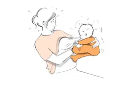 孩子都是冤家！吃奶孩子爆扯乳头的招数，应该怎么破？图片