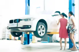 美女车主的BMW320i改装外挂涡轮增加电脑案例图片