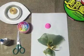 创意手工玫瑰 让孩子学会爱图片