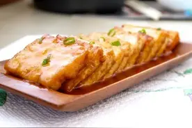 糖醋脆皮豆腐 这样做的它好吃爽口图片