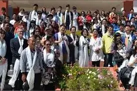 哈达、唐卡、藏文书法...｜台湾师生走进阿坝州红原县与藏族师生结缘图片