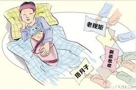 女子三伏天坐月子被婆婆逼盖两床被子遭热疯！图片