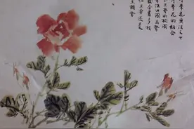 国画月季花画法 2图片