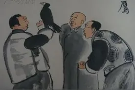养老鹰，竟然在中国老北京有这般消遣图片