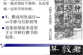 书法知识：图解书法作品章法技巧图片